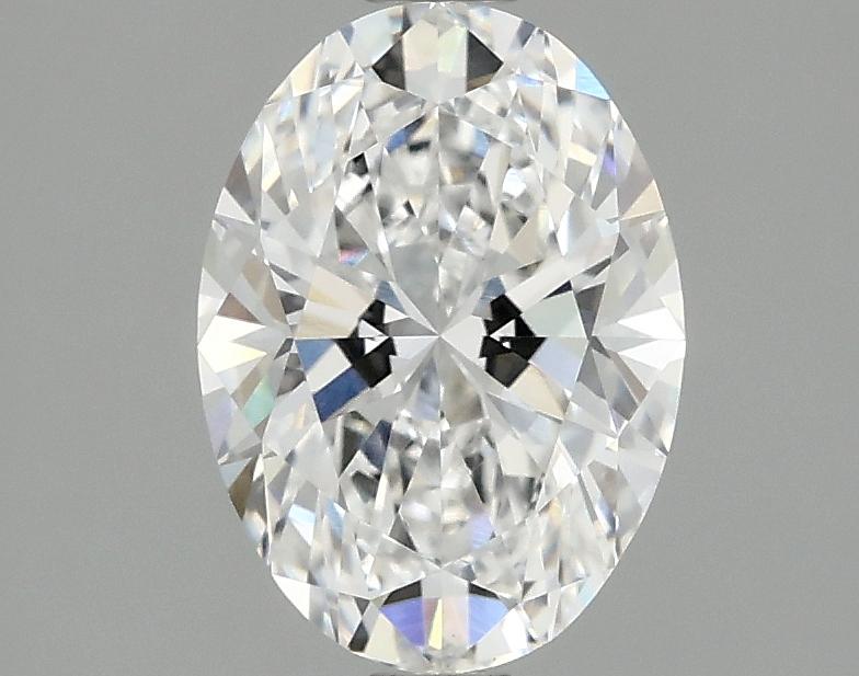1.54 Carat Oval Shaped Ideal Cut VVS2 IGI Certified Lab Grown Diamond