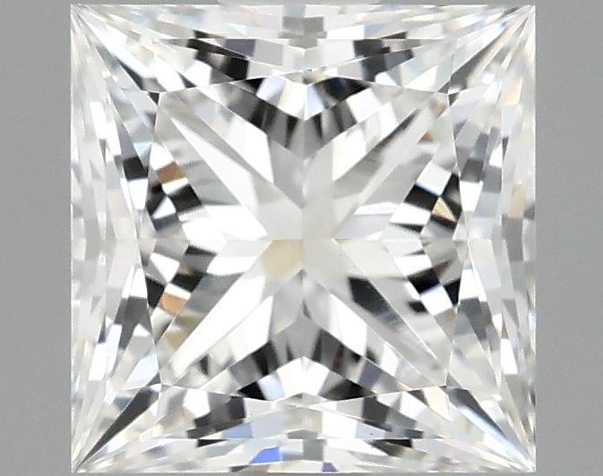 1.56 Carat Princess Shaped Ideal Cut VVS2 IGI Certified Lab Grown Diamond