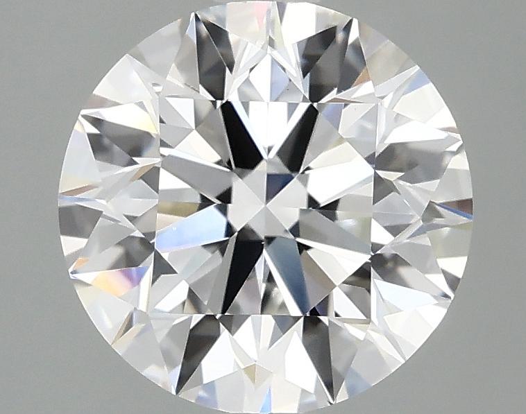 2.52 Carat Round Shaped Excellent Cut VVS2 IGI Certified Lab Grown Diamond