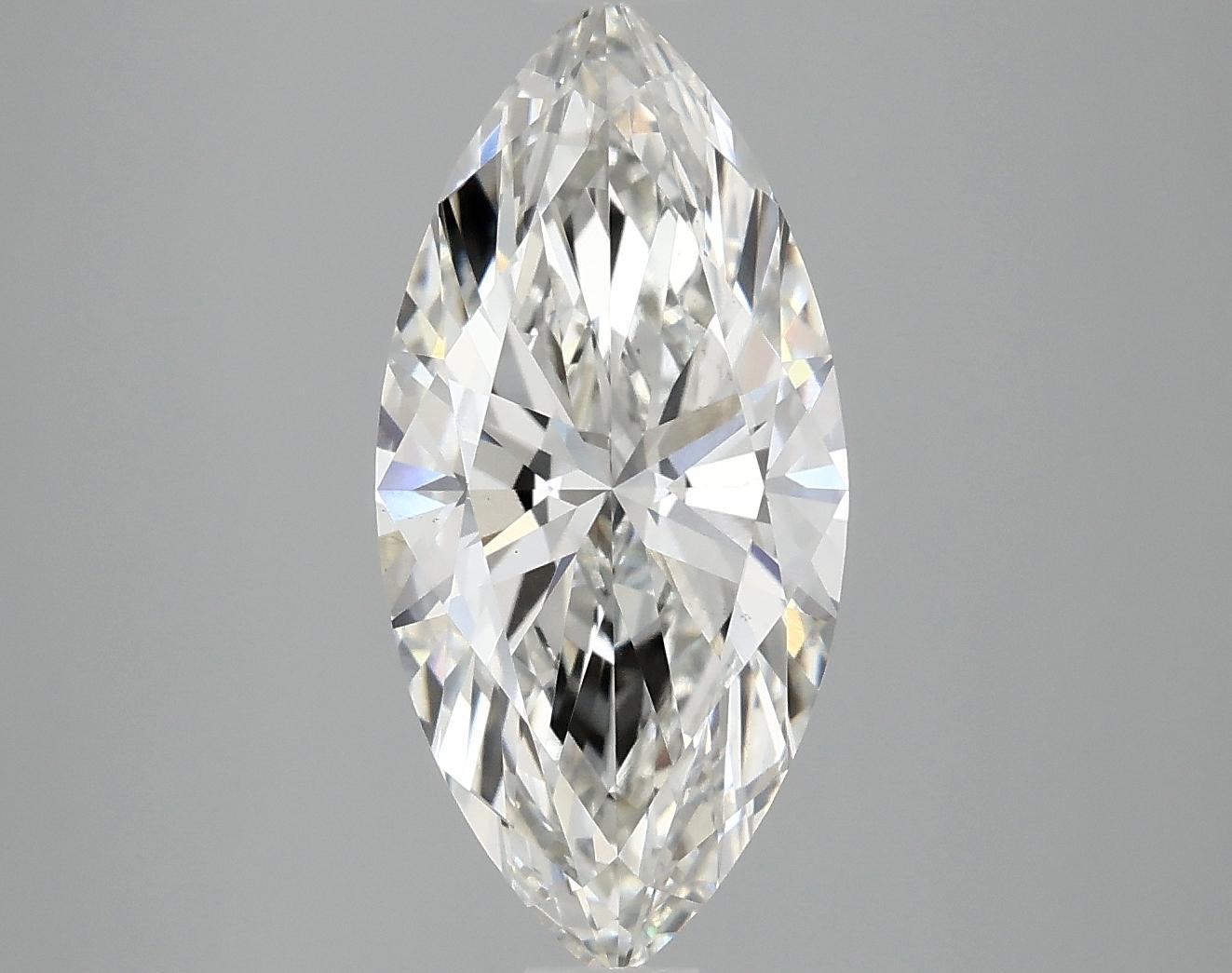 3.03 Carat Marquise Shaped Excellent Cut VS1 IGI Certified Lab Grown Diamond