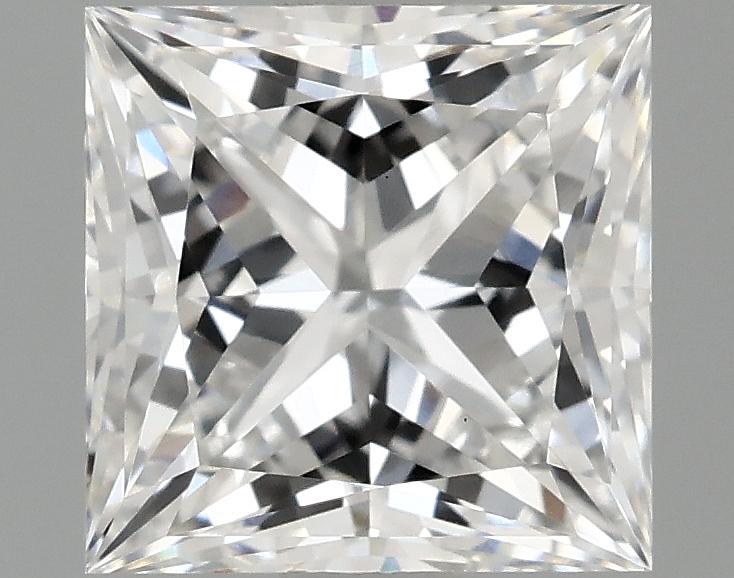 1.58 Carat Princess Shaped Ideal Cut VS1 IGI Certified Lab Grown Diamond