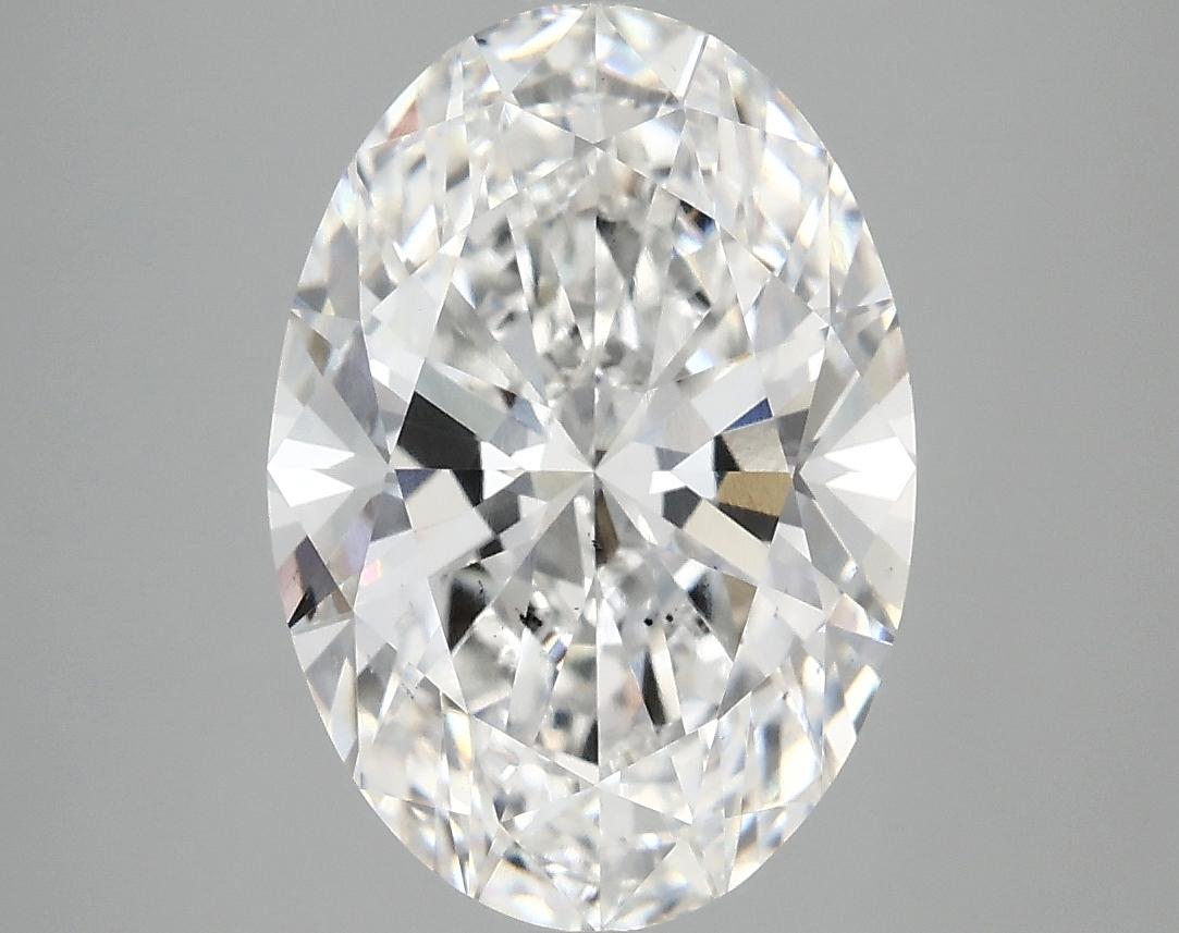 3.94 Carat Oval Shaped Ideal Cut SI1 IGI Certified Lab Grown Diamond