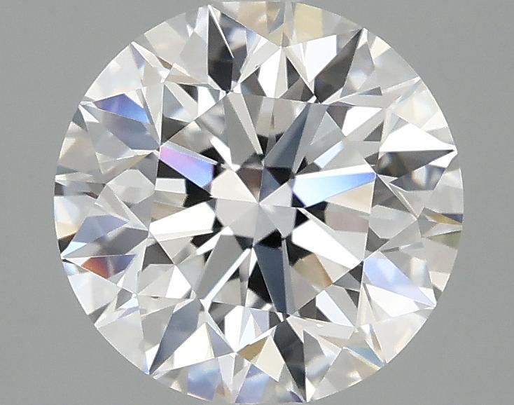 2.52 Carat Round Shaped Excellent Cut VVS2 IGI Certified Lab Grown Diamond