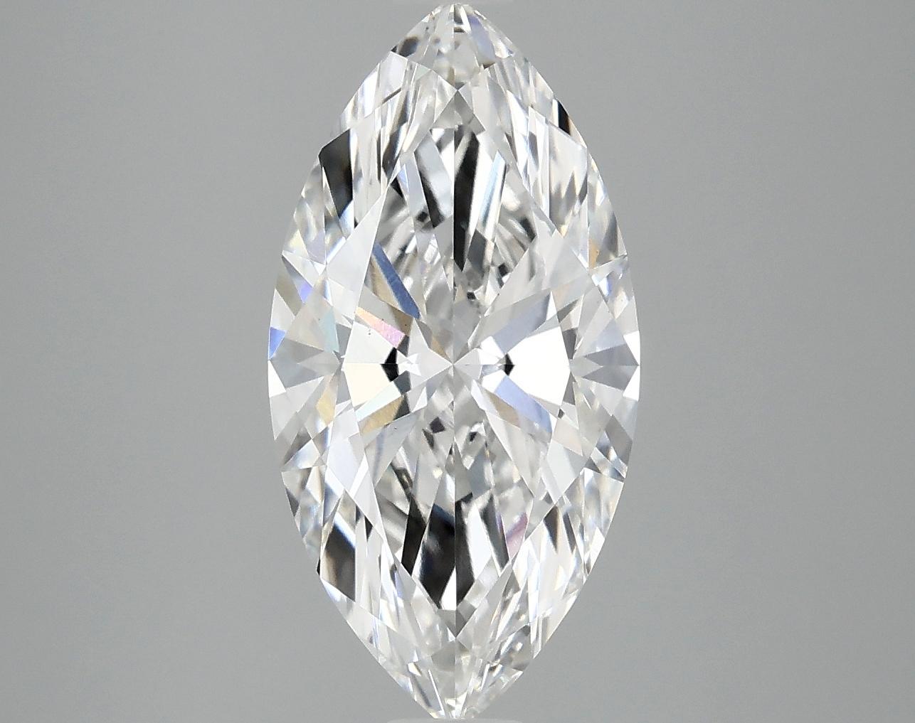3.06 Carat Marquise Shaped Ideal Cut VS1 IGI Certified Lab Grown Diamond