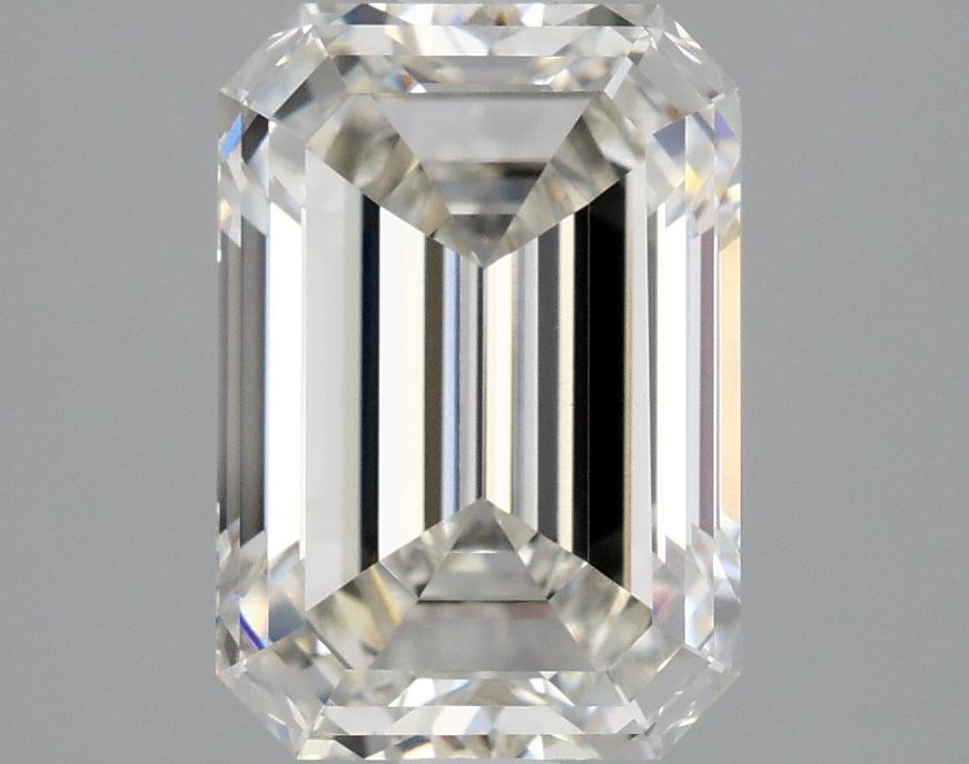 2.99 Carat Emerald Shaped Ideal Cut VVS2 IGI Certified Lab Grown Diamond