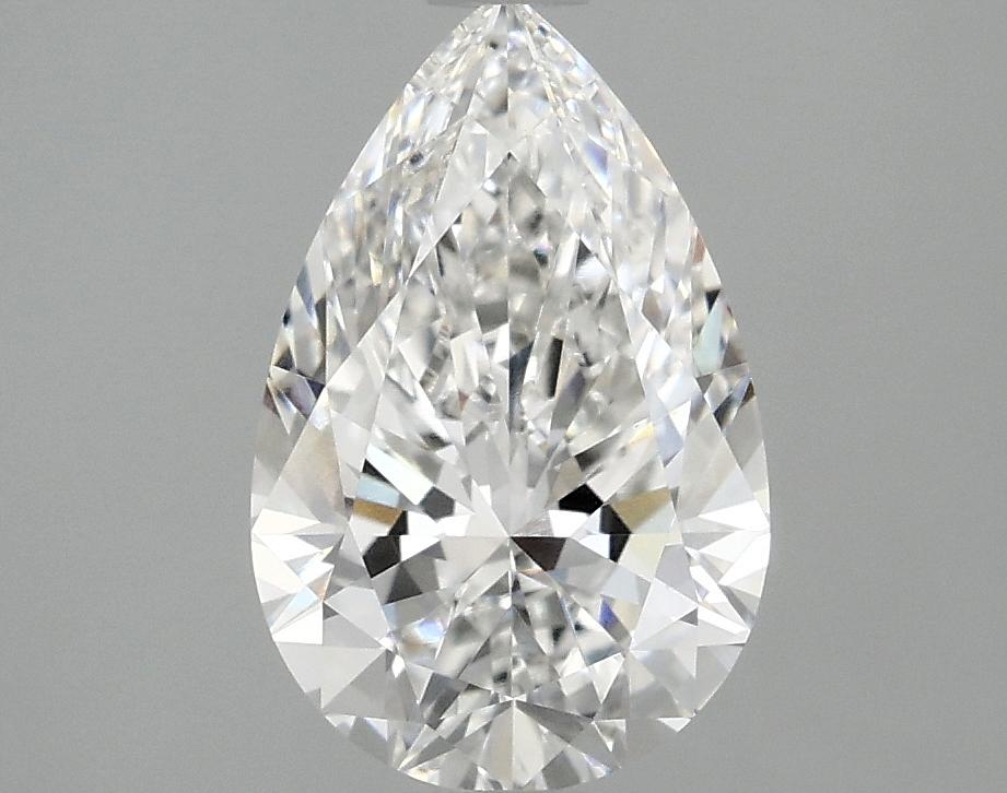 2.03 Carat Pear Shaped Ideal Cut VVS2 IGI Certified Lab Grown Diamond