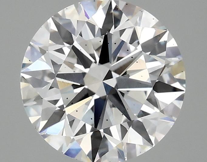 2.05 Carat Round Shaped Ideal Cut SI1 IGI Certified Lab Grown Diamond