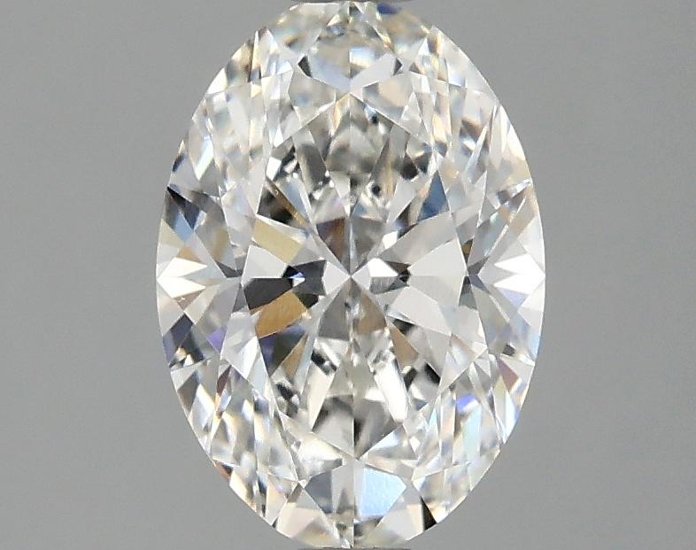 1.5 Carat Oval Shaped Ideal Cut VVS2 IGI Certified Lab Grown Diamond