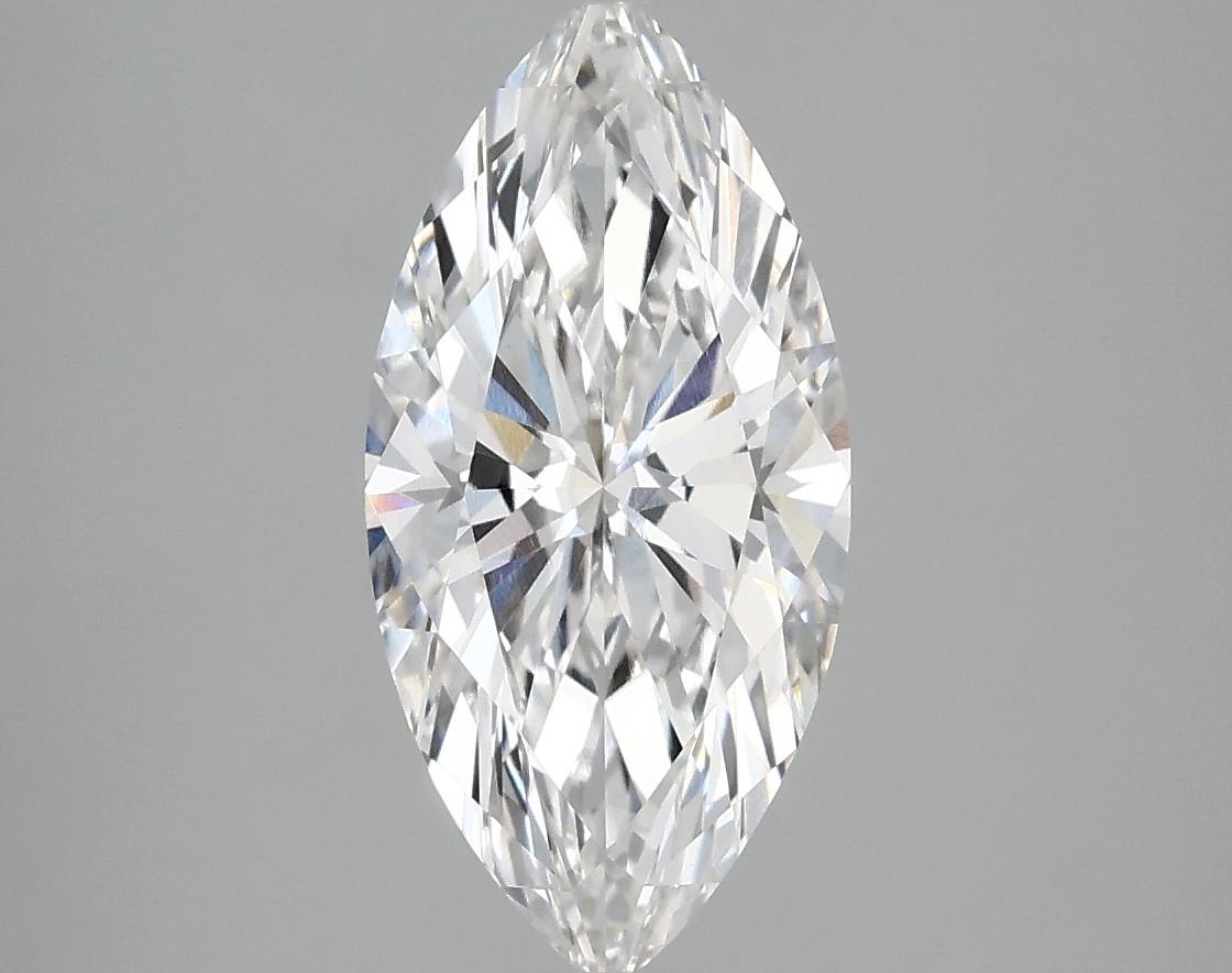 2.09 Carat Marquise Shaped Excellent Cut VVS2 IGI Certified Lab Grown Diamond