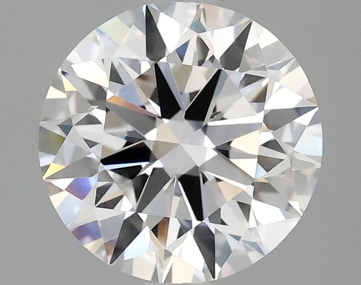 2.07 Carat Round Shaped Ideal Cut VVS2 IGI Certified Lab Grown Diamond