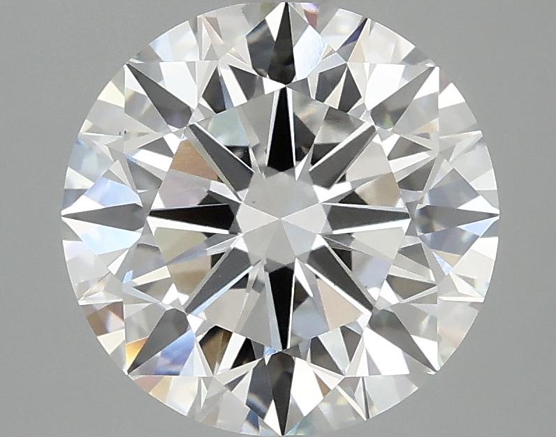 3.08 Carat Round Shaped Excellent Cut VS1 IGI Certified Lab Grown Diamond