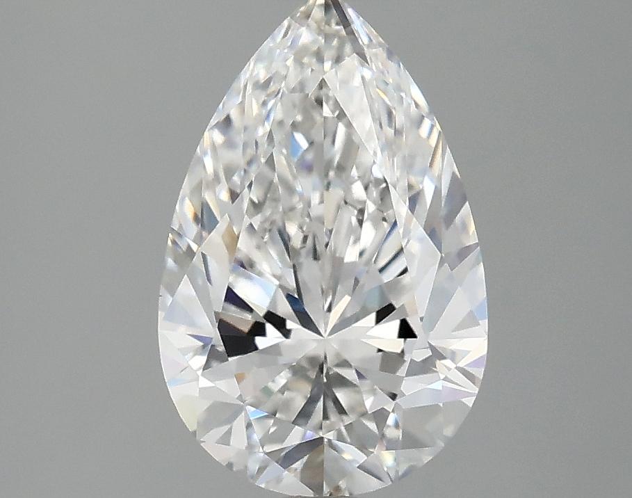2.04 Carat Pear Shaped Ideal Cut VVS2 IGI Certified Lab Grown Diamond