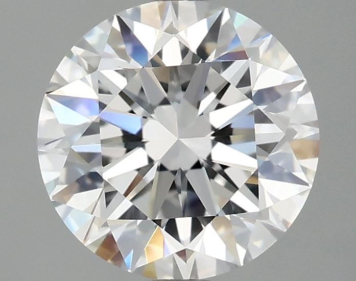 2.07 Carat Round Shaped Excellent Cut VVS2 IGI Certified Lab Grown Diamond