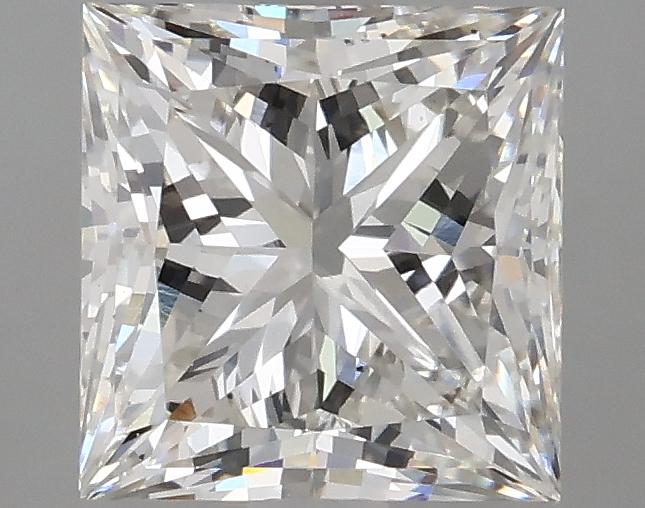 2.45 Carat Princess Shaped Ideal Cut VS2 IGI Certified Lab Grown Diamond