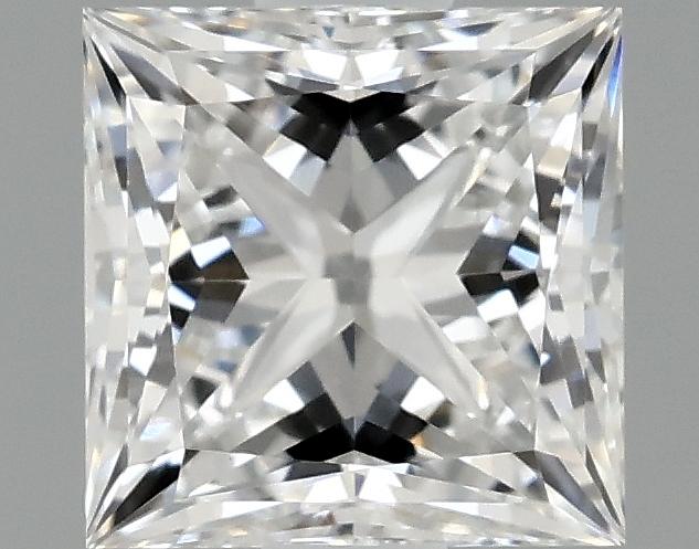 1.06 Carat Princess Shaped Ideal Cut VVS2 IGI Certified Lab Grown Diamond