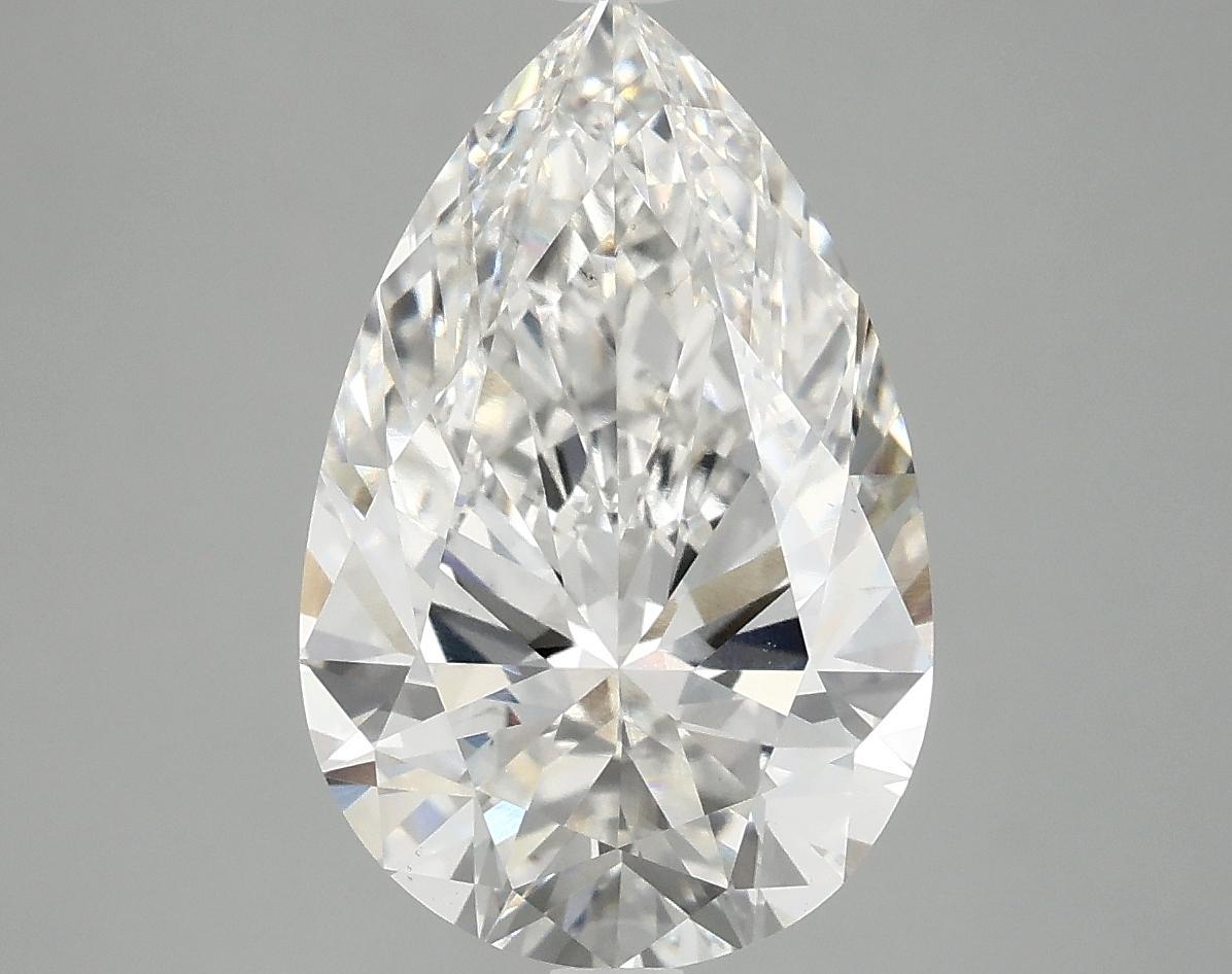 4.07 Carat Pear Shaped Ideal Cut VS2 IGI Certified Lab Grown Diamond
