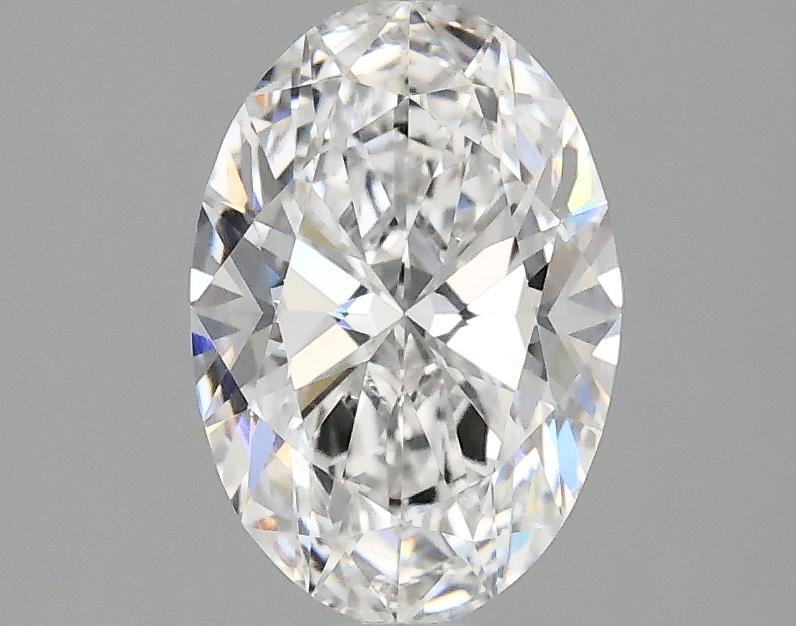 1.45 Carat Oval Shaped Ideal Cut VVS2 IGI Certified Lab Grown Diamond