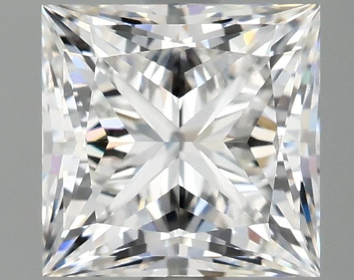 2.02 Carat Princess Shaped Ideal Cut VVS2 IGI Certified Lab Grown Diamond