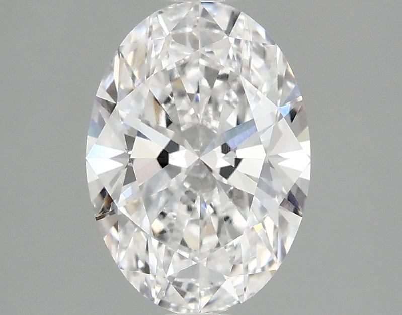 1.54 Carat Oval Shaped Ideal Cut VVS2 IGI Certified Lab Grown Diamond