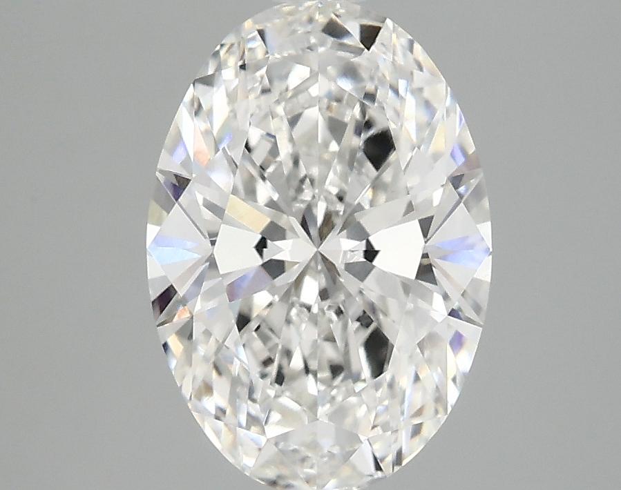 2.05 Carat Oval Shaped Ideal Cut VVS2 IGI Certified Lab Grown Diamond