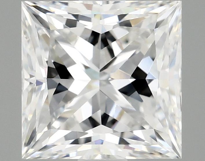 2.06 Carat Princess Shaped Ideal Cut VVS2 IGI Certified Lab Grown Diamond