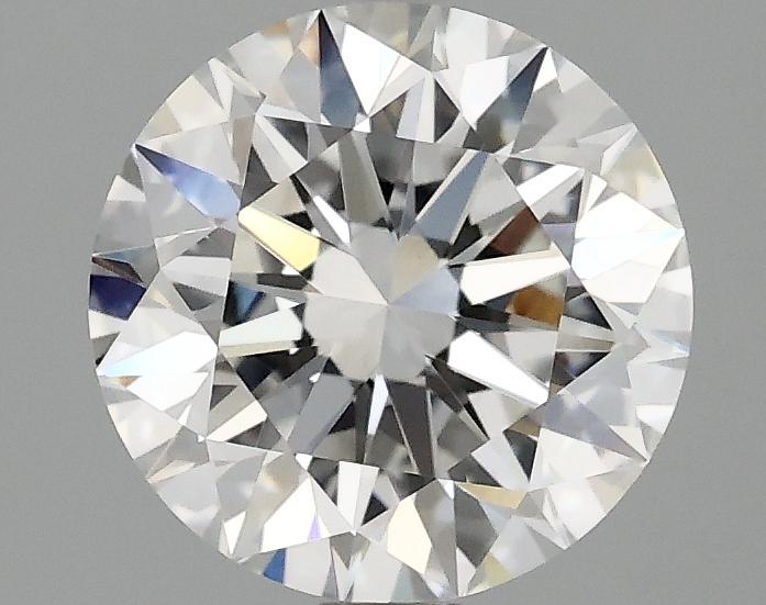 2.03 Carat Round Shaped Ideal Cut VVS2 IGI Certified Lab Grown Diamond