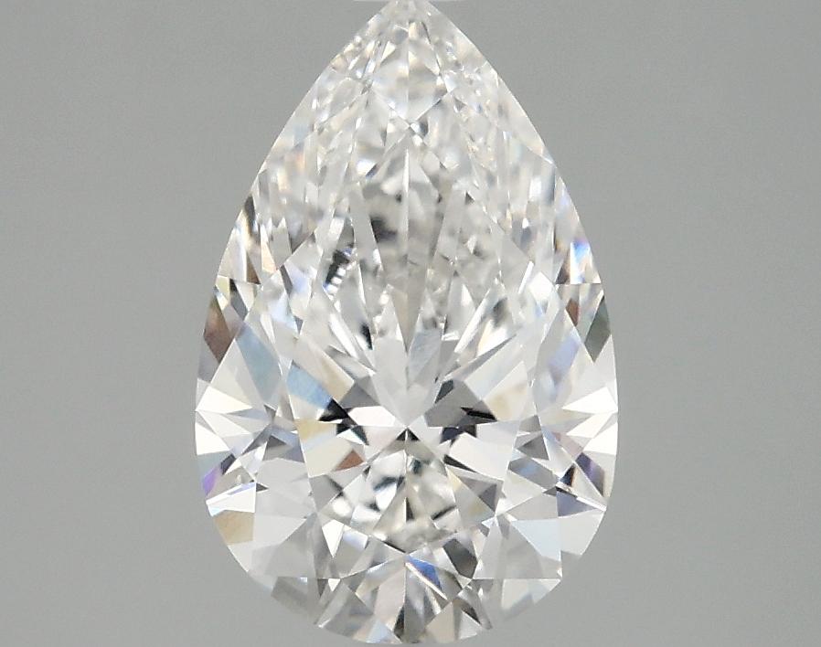 2.05 Carat Pear Shaped Ideal Cut VVS2 IGI Certified Lab Grown Diamond