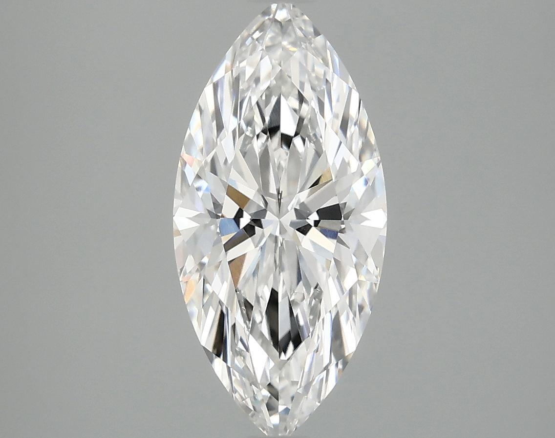2.09 Carat Marquise Shaped Excellent Cut VVS2 IGI Certified Lab Grown Diamond