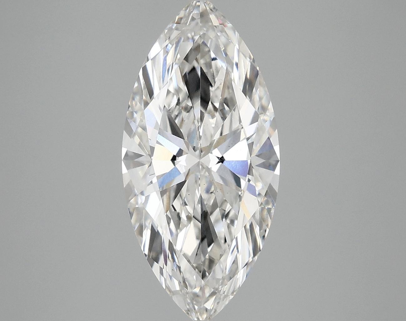 3.01 Carat Marquise Shaped Excellent Cut VS2 IGI Certified Lab Grown Diamond
