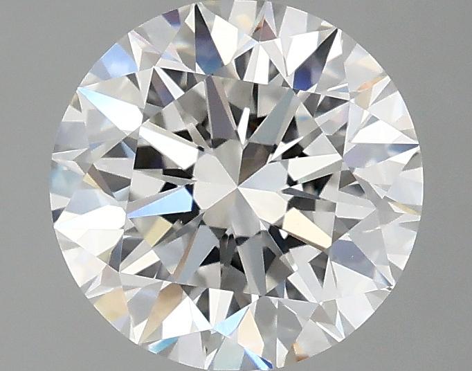 2.05 Carat Round Shaped Excellent Cut VVS2 IGI Certified Lab Grown Diamond