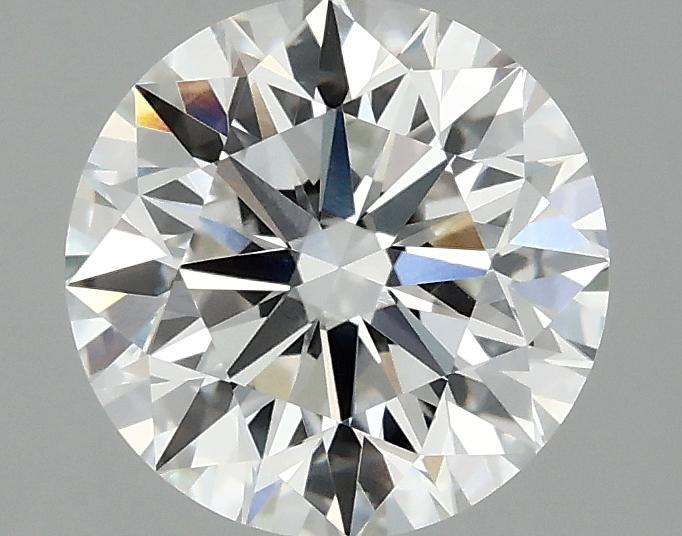 2.07 Carat Round Shaped Excellent Cut VVS2 IGI Certified Lab Grown Diamond