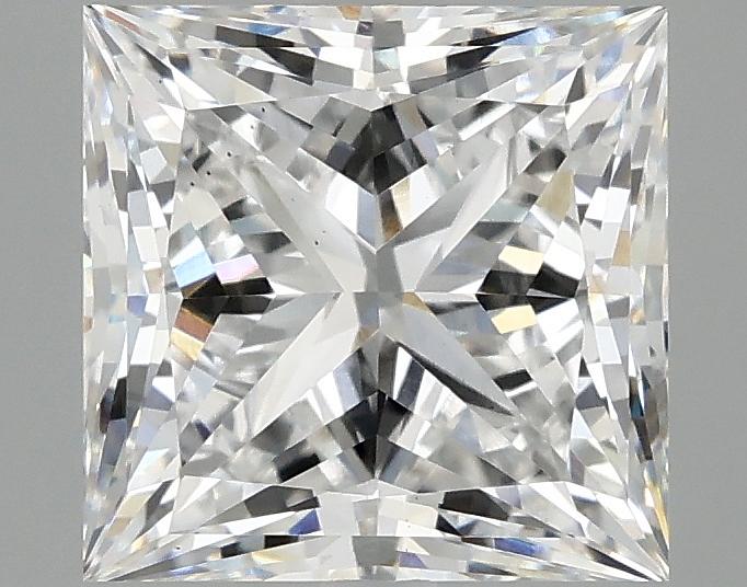 3.03 Carat Princess Shaped Ideal Cut VS2 IGI Certified Lab Grown Diamond