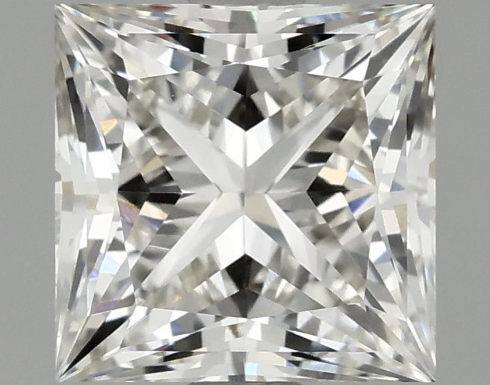 1.58 Carat Princess Shaped Ideal Cut VVS2 IGI Certified Lab Grown Diamond