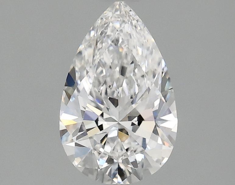 0.98 Carat Pear Shaped Ideal Cut VVS2 IGI Certified Lab Grown Diamond