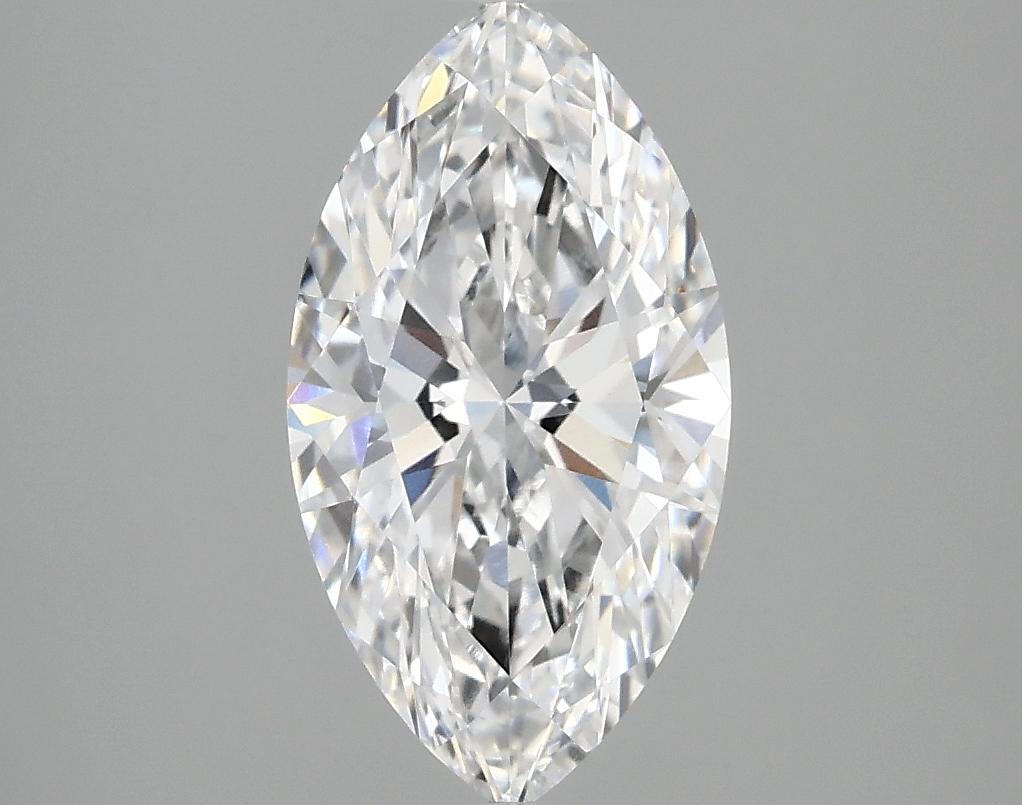 1.98 Carat Marquise Shaped Excellent Cut VVS2 IGI Certified Lab Grown Diamond