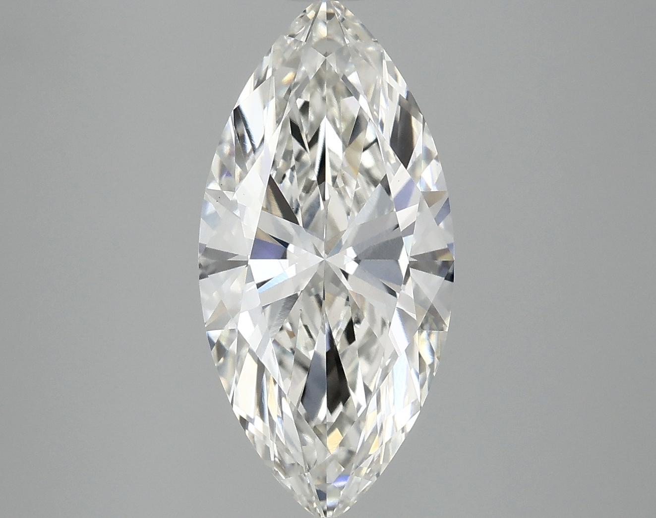 3.01 Carat Marquise Shaped Excellent Cut VS1 IGI Certified Lab Grown Diamond