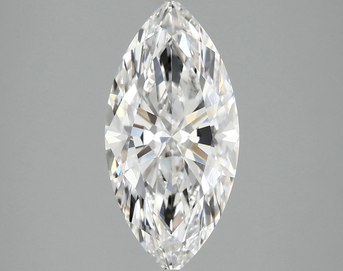 2.06 Carat Marquise Shaped Excellent Cut VVS2 IGI Certified Lab Grown Diamond