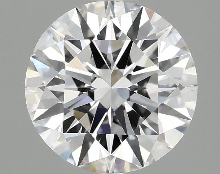 2.05 Carat Round Shaped Excellent Cut VVS2 IGI Certified Lab Grown Diamond