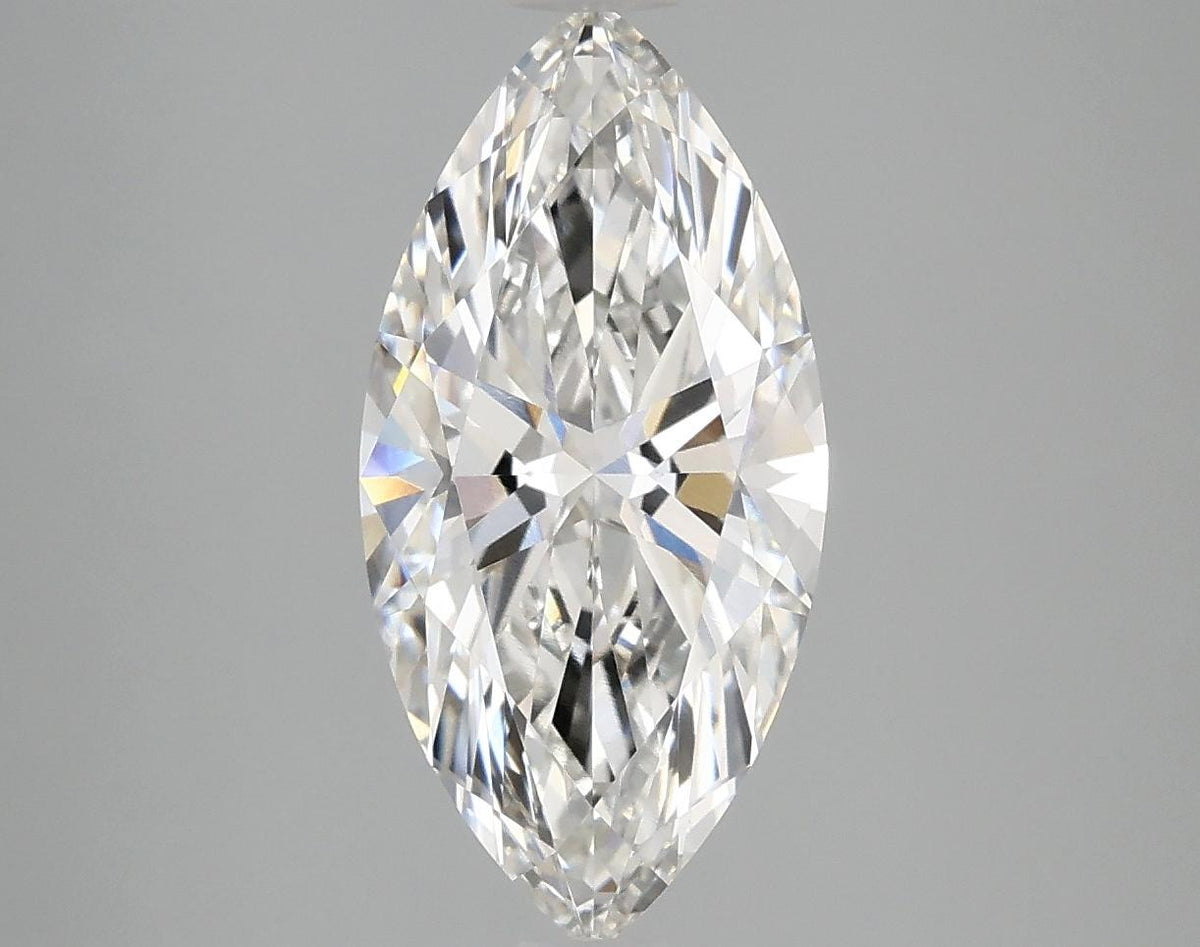 2.57 Carat Marquise Shaped Ideal Cut VVS2 IGI Certified Lab Grown Diamond