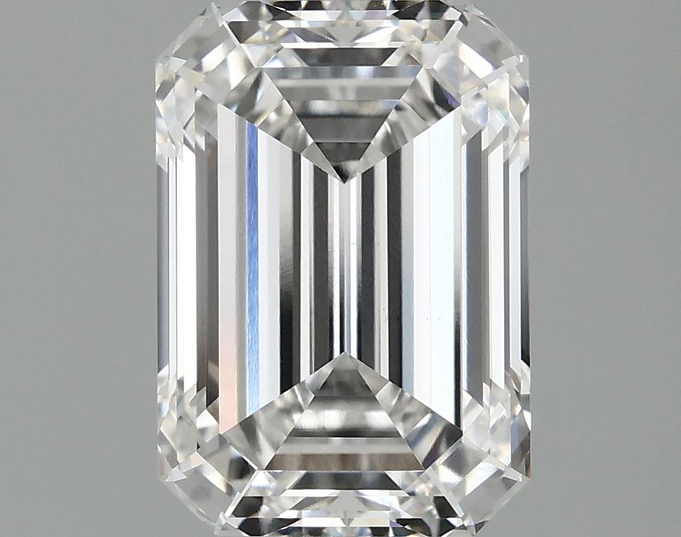 2.1 Carat Emerald Shaped Ideal Cut VS1 IGI Certified Lab Grown Diamond