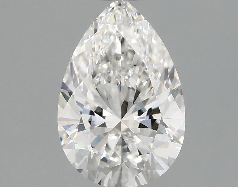 1.38 Carat Pear Shaped Excellent Cut VVS2 IGI Certified Lab Grown Diamond