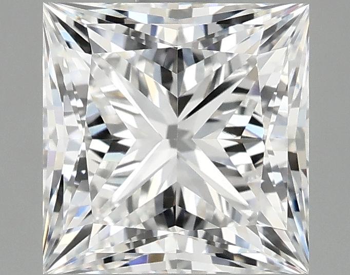 2.04 Carat Princess Shaped Ideal Cut VVS2 IGI Certified Lab Grown Diamond