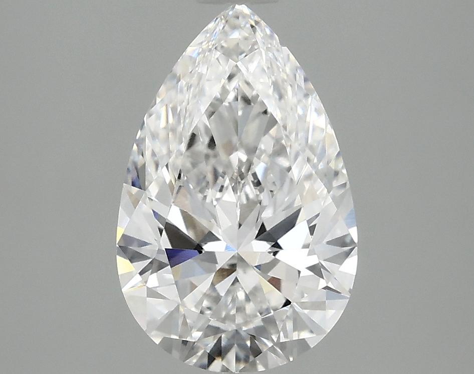 2.02 Carat Pear Shaped Ideal Cut VVS2 IGI Certified Lab Grown Diamond