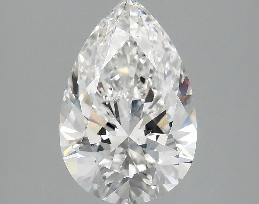2.05 Carat Pear Shaped Excellent Cut VS1 IGI Certified Lab Grown Diamond