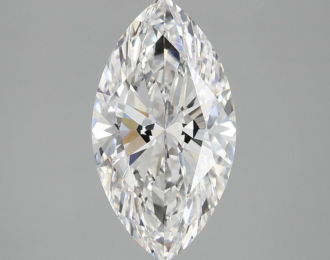 2.09 Carat Marquise Shaped Excellent Cut VVS2 IGI Certified Lab Grown Diamond