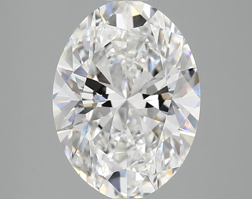 3.05 Carat Oval Shaped Excellent Cut VVS2 IGI Certified Lab Grown Diamond
