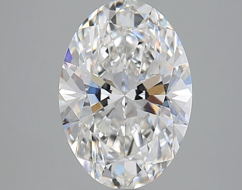 2.06 Carat Oval Shaped Ideal Cut VVS2 IGI Certified Lab Grown Diamond