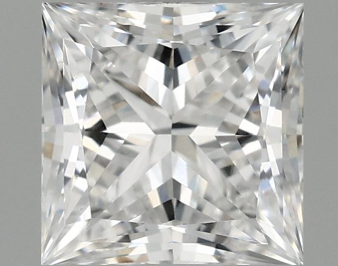 0.98 Carat Princess Shaped Ideal Cut VVS2 IGI Certified Lab Grown Diamond
