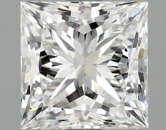 1.58 Carat Princess Shaped Ideal Cut VVS2 IGI Certified Lab Grown Diamond