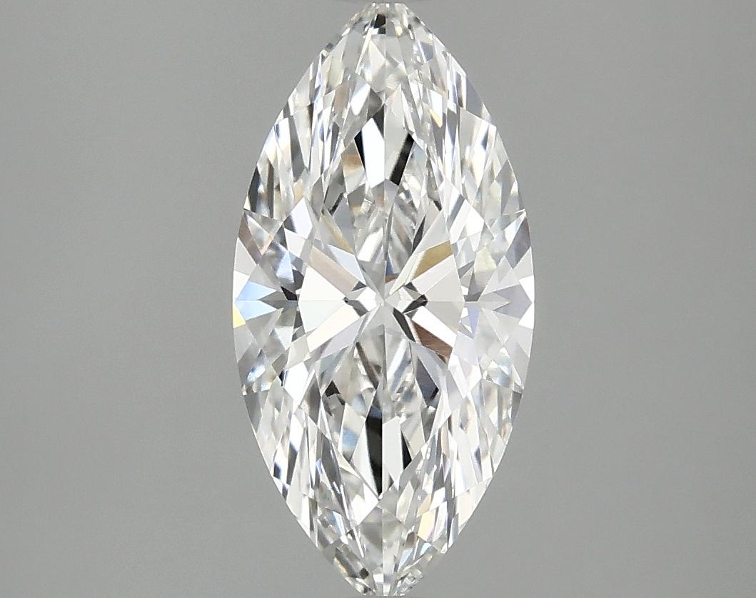 1.85 Carat Marquise Shaped Excellent Cut VVS2 IGI Certified Lab Grown Diamond